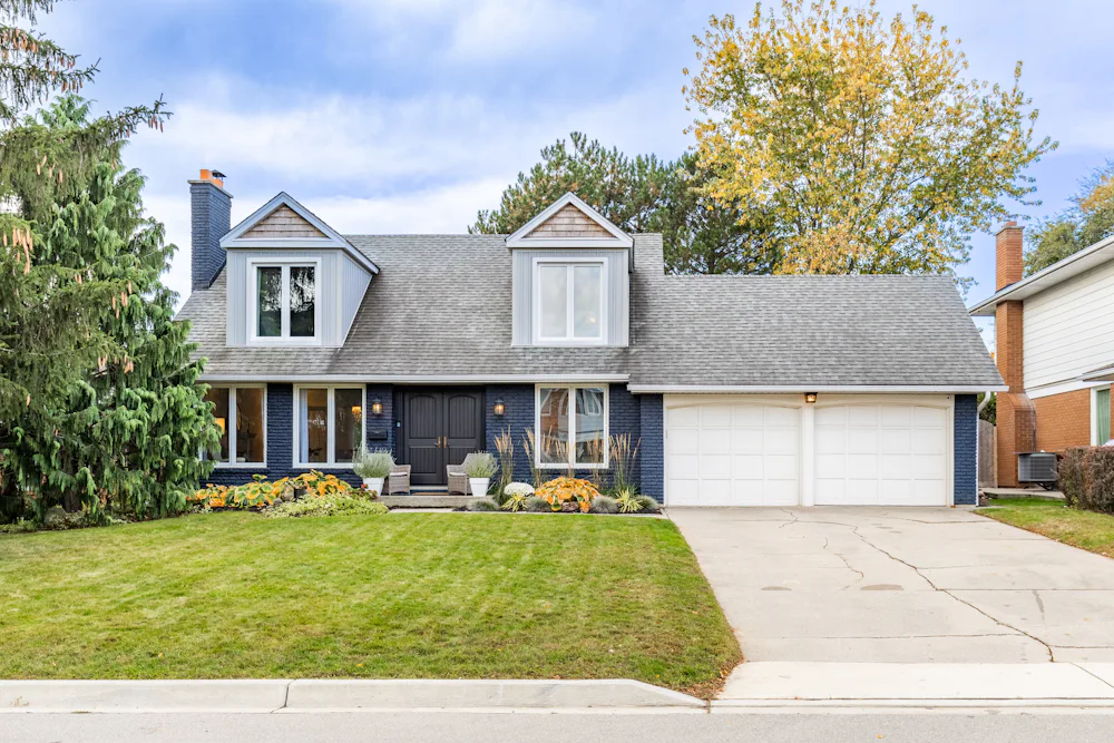 Canadian residential property representing real estate services